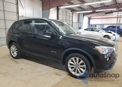 2017 BMW X3 Sdrive28I из США, поврежденный, VIN 5UXWZ7C35H0X40443